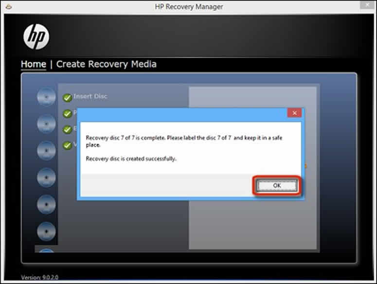 gateway windows 8 recovery disk